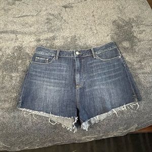 PAIGE cut off Jean shorts NWOT